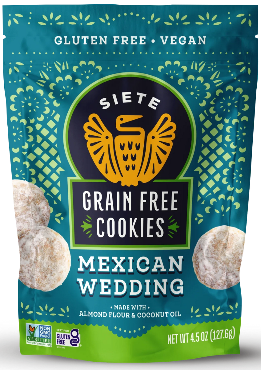 Siete Grain Free Cookies Mexican Wedding Gluten Free