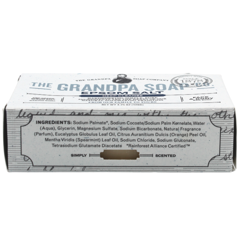 Grandpa Soap Bar Soap - Epsom Salt - 4.25 oz