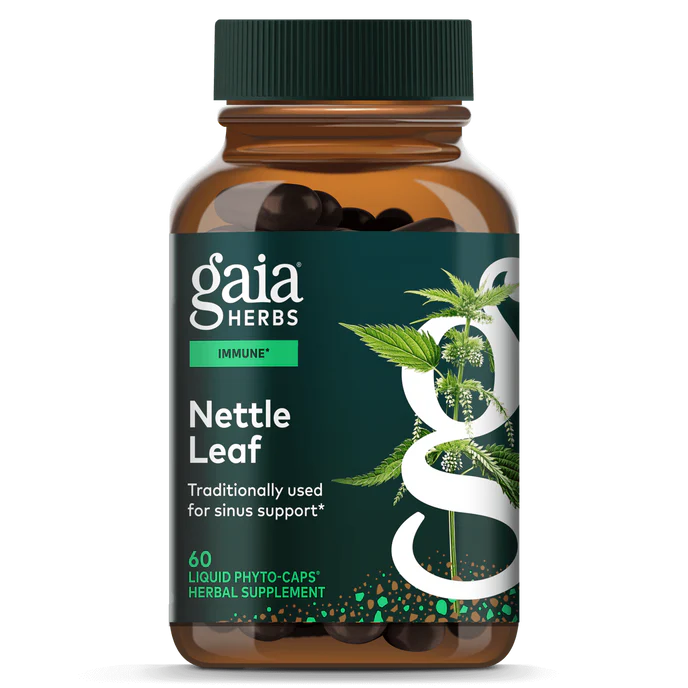 Gaia Nettle Leaf Phyto-Caps 60ct – Something Better Natural Foods