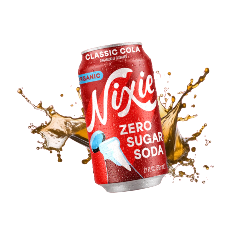 Nixie Organic Zero Calorie Soda Classic Cola with Deposit 12oz ...