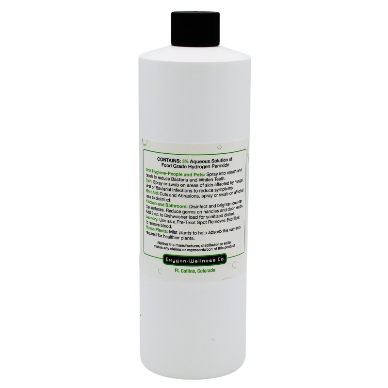 hydrogen peroxide for house plants Food Grade Hydrogen Peroxide 3% Spray, 16 oz – Something Better Natural Foods