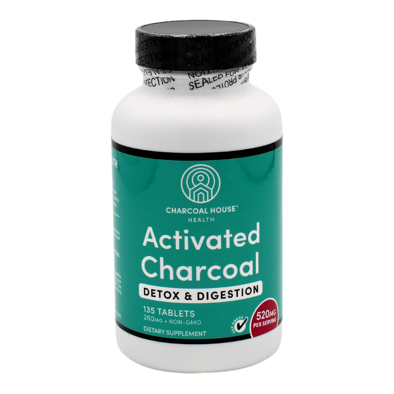 Charcoal House Activated Charcoal Tablets 135ct Something Better