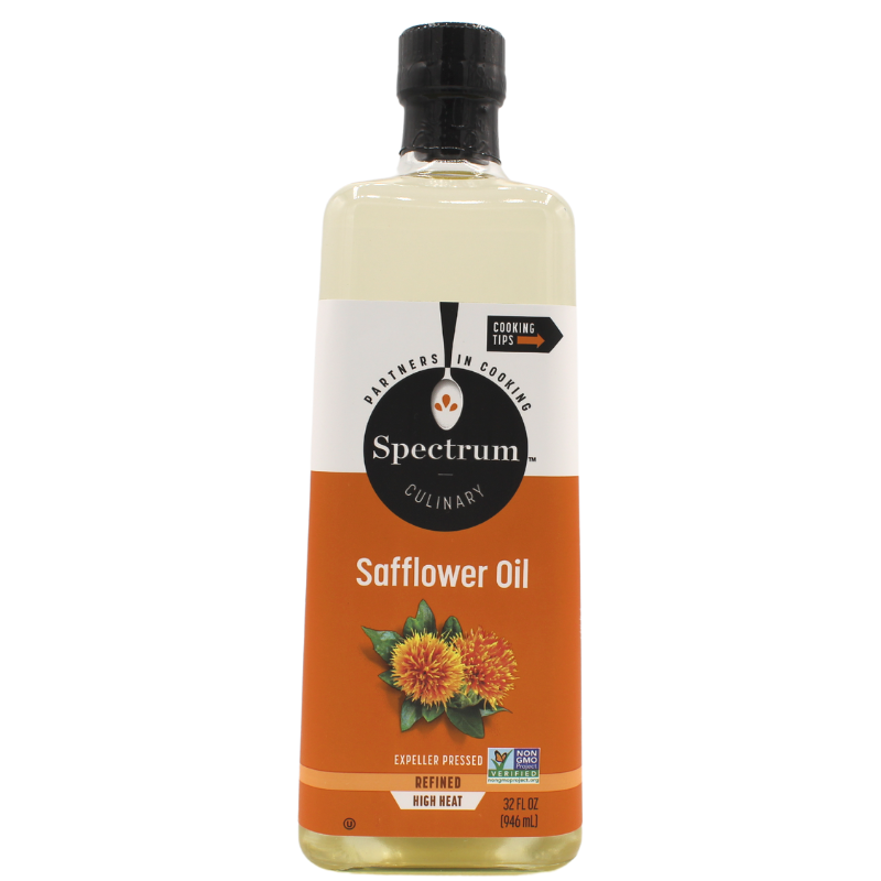 Spectrum Safflower Oil Expeller Pressed 32oz – Something Better Natural  Foods