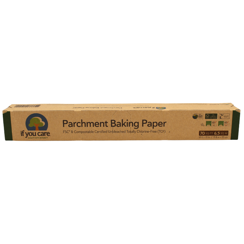 If You Care Unbleached Chlorine-Free Parchment Baking Paper 70 sq