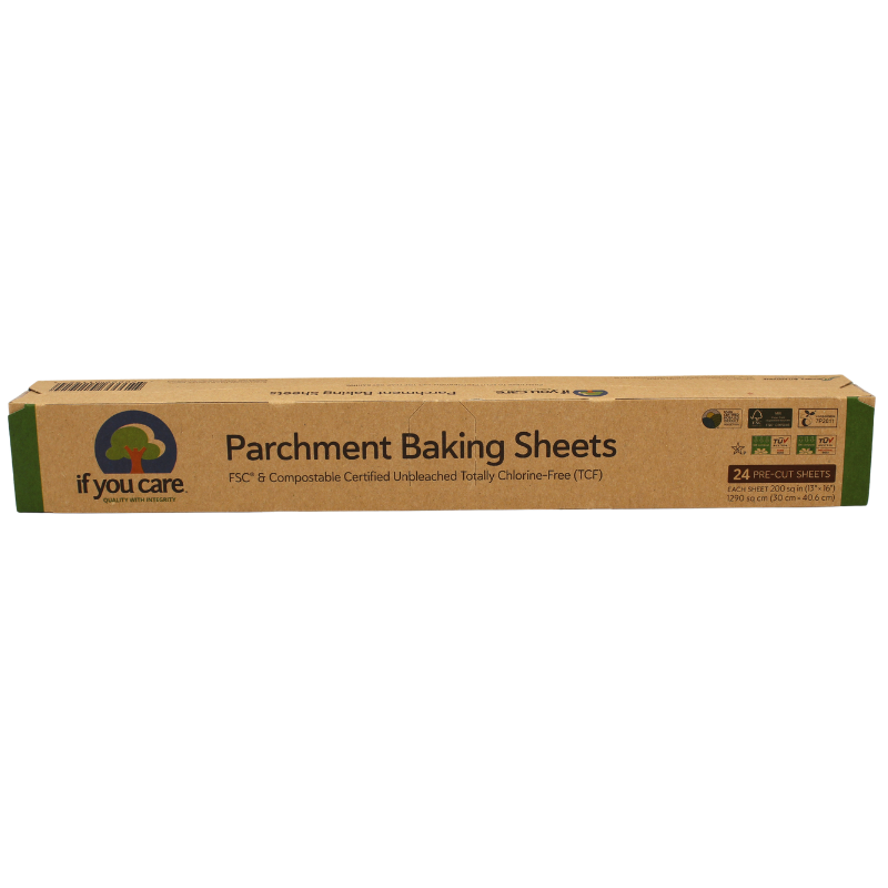 If You Care Baking Sheets, Parchment - 24 pre-cut sheets